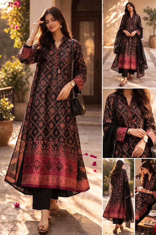 Ajrak Silk Shirt 006