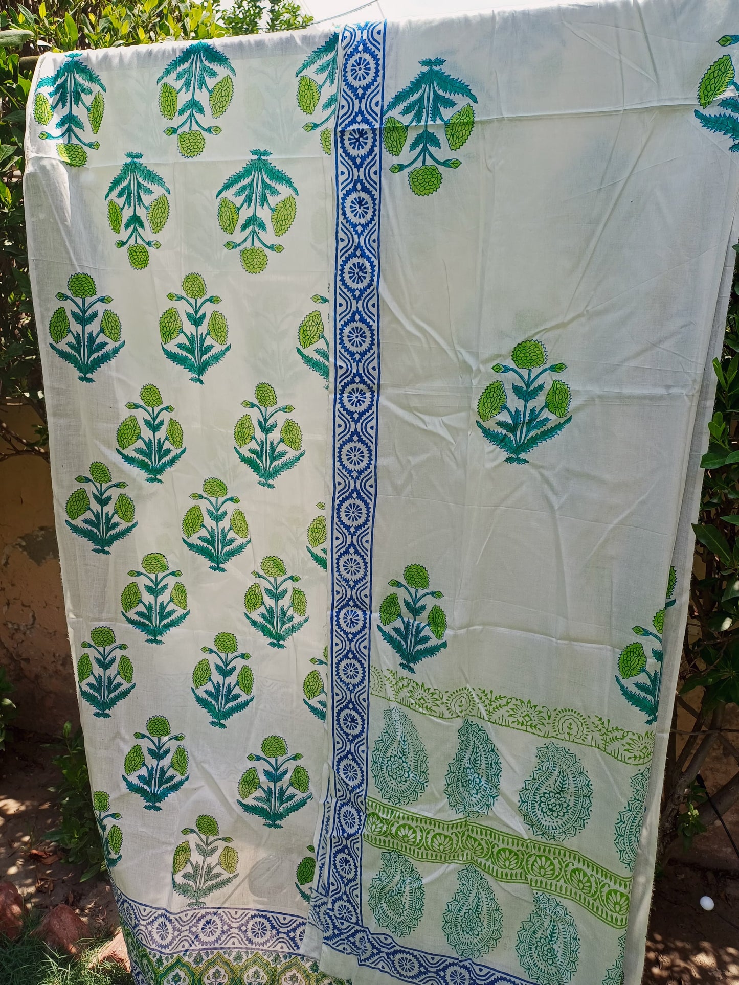 2 pc green embraided suit 0688
