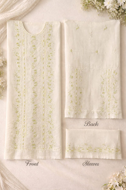 Elegant Chikankari Shirt 0191