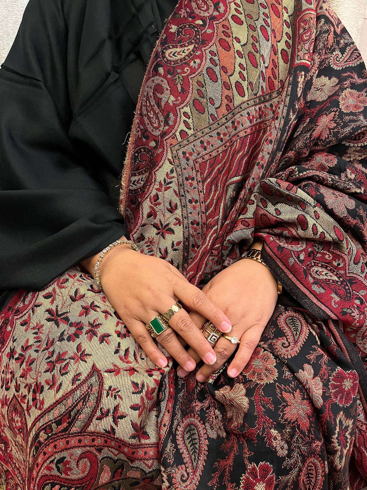 Marina Suits with Kani Shawl