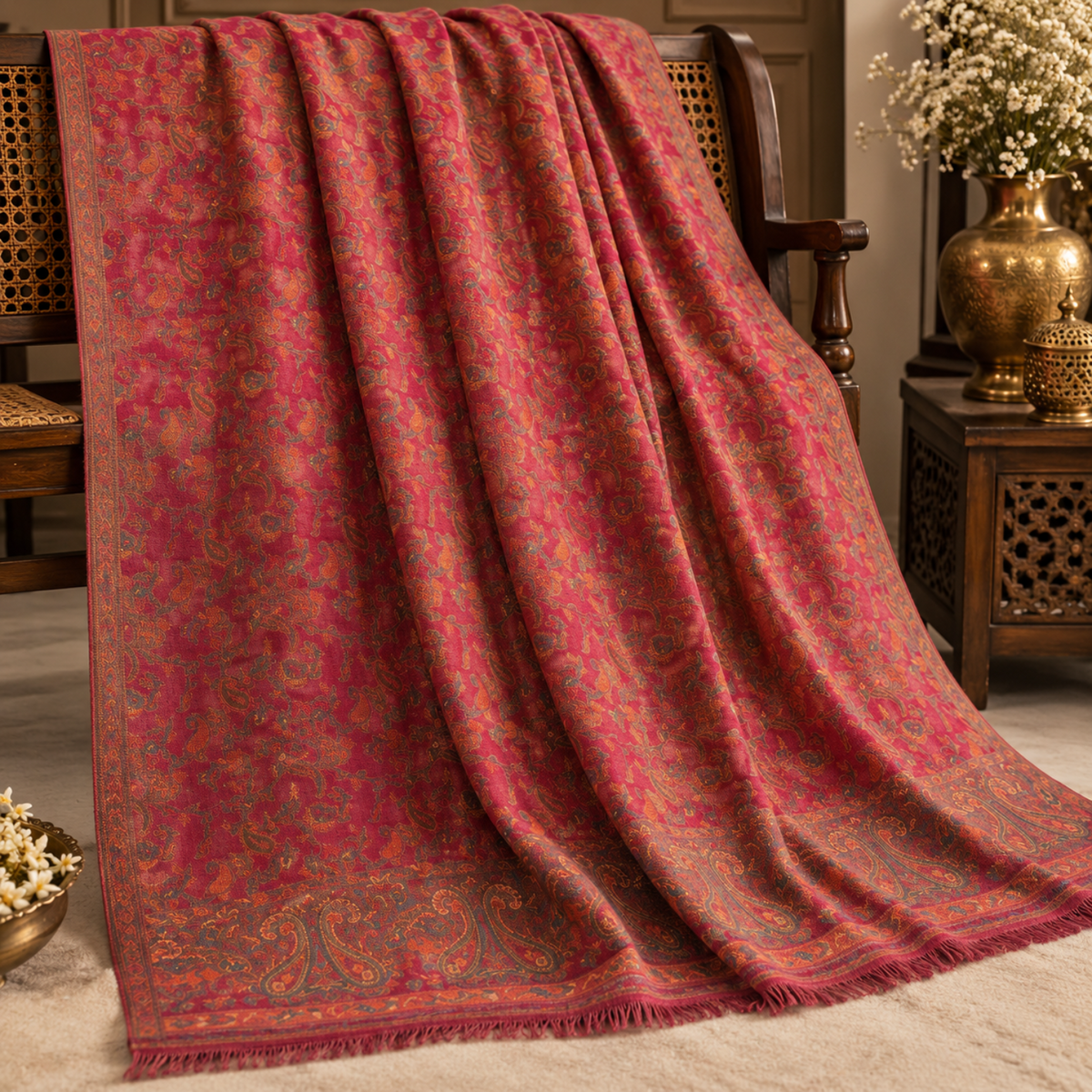 Meher Kani Pashmina Shawl – 0887
