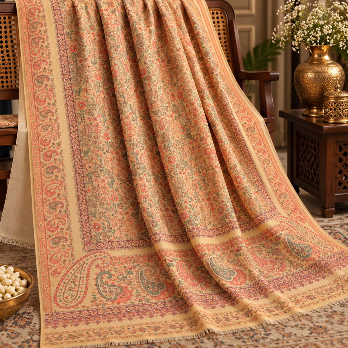 Meher Kani Pashmina Shawl – 0891