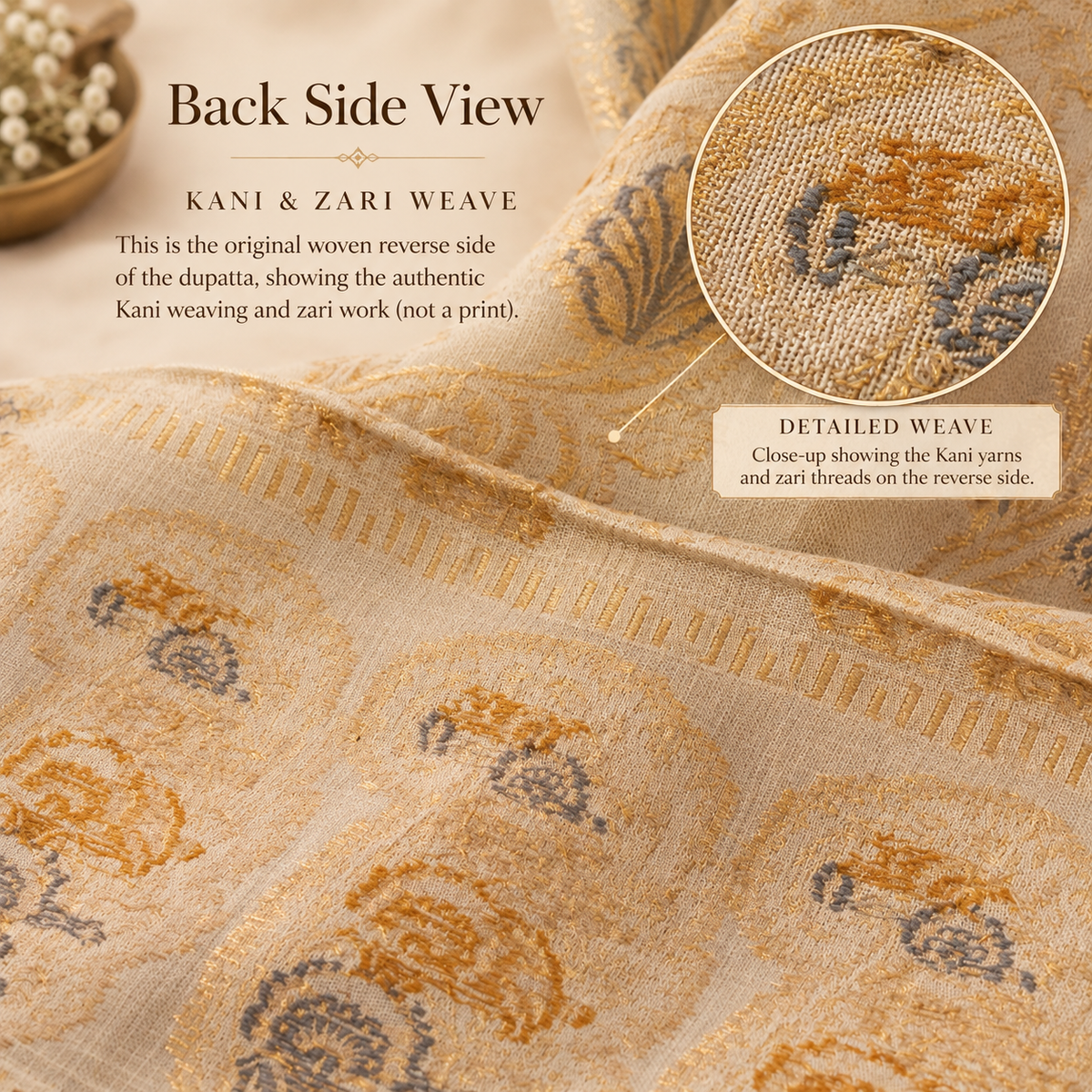 Regal Kani Zari Wool Blend---KZ-0878