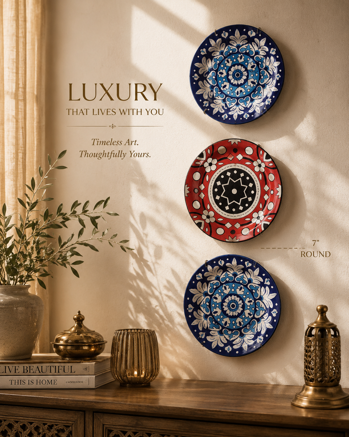 Wall hanging plates 0739
