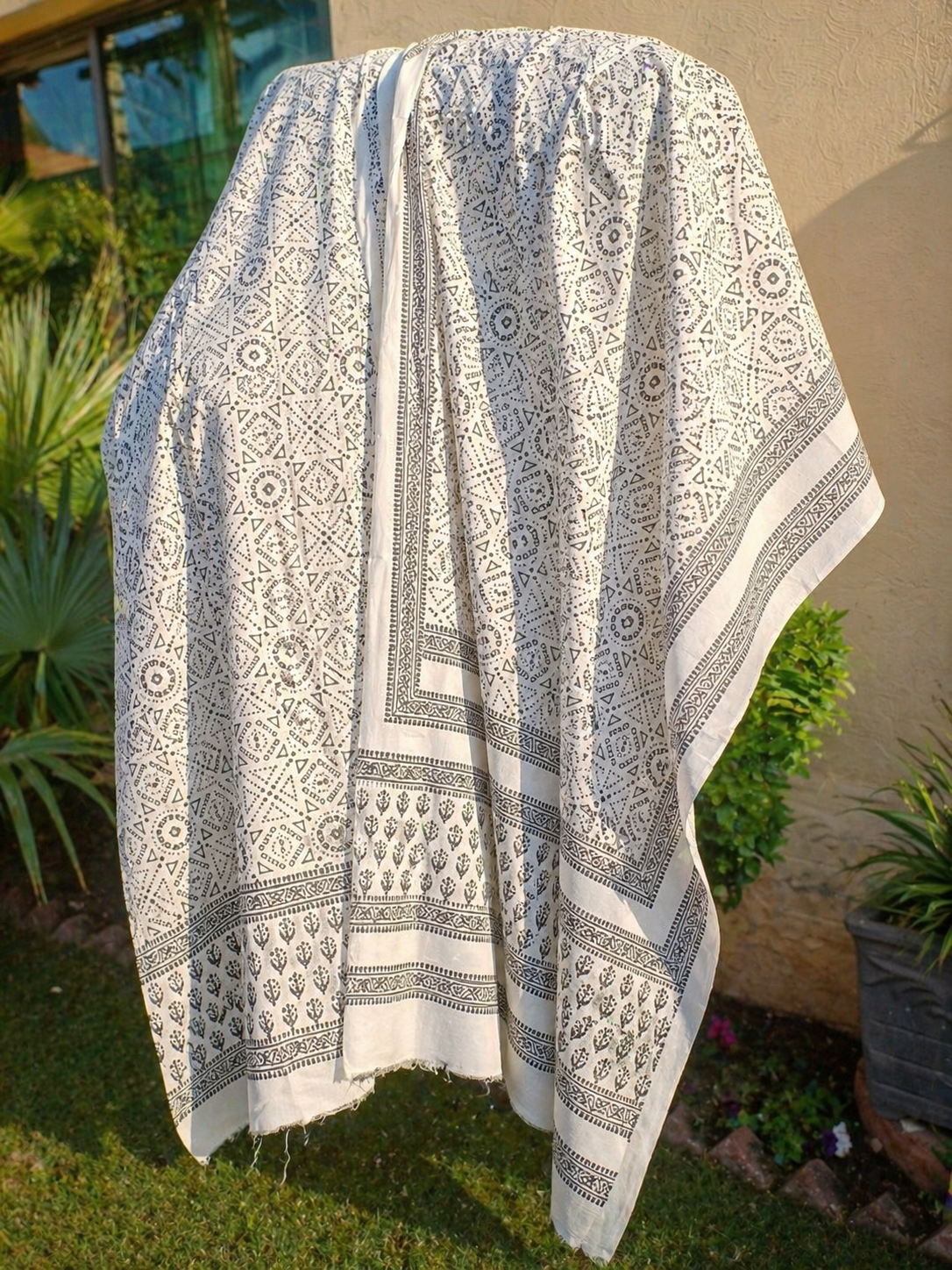 Ajrak block print 0094