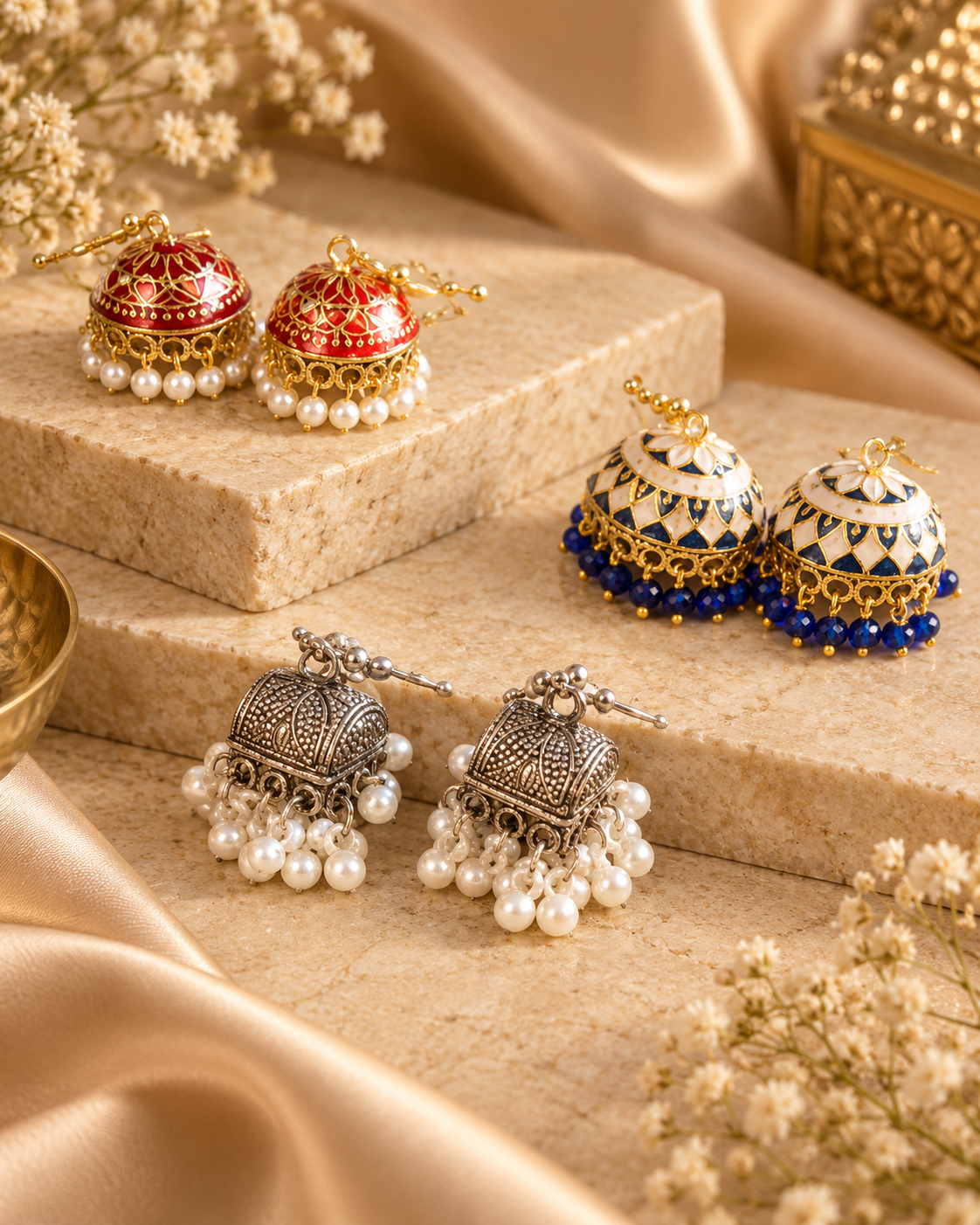 Heritage Jhumka Trio – 0845