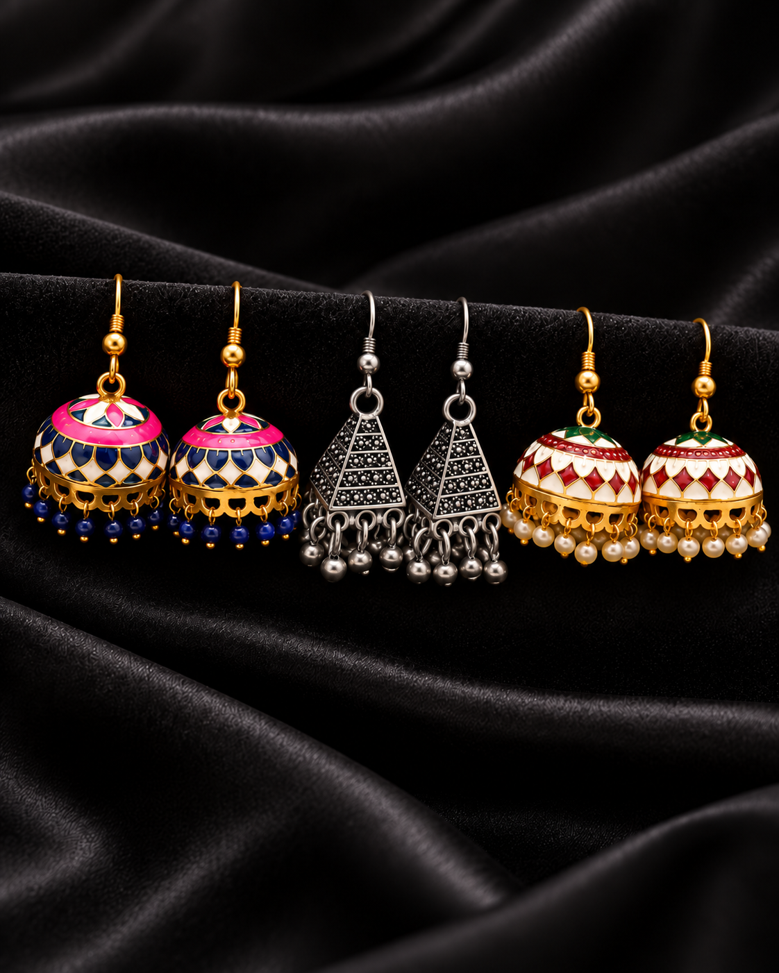 Heritage Jhumka Trio –0842