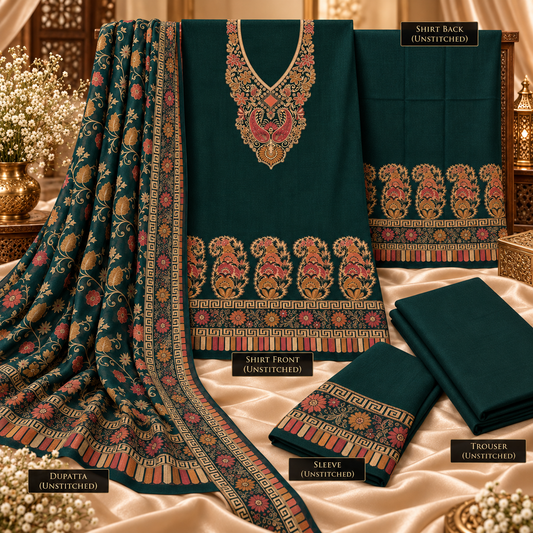 Regal Kani Zari Wool Blend –  KZ-0877