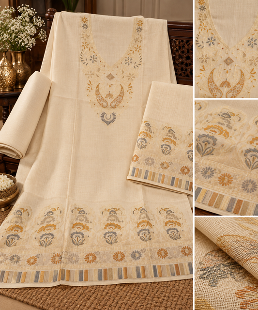 Regal Kani Zari Wool Blend---KZ-0878