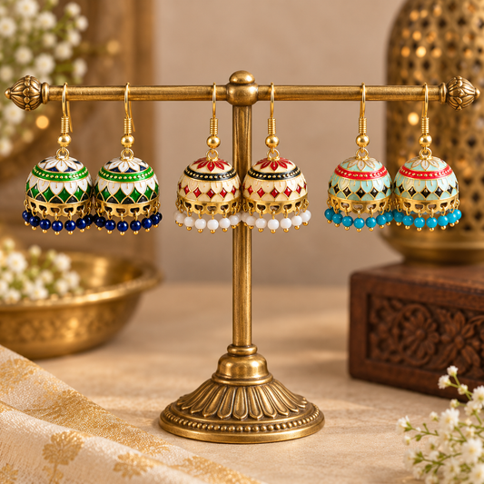 Heritage Jhumka Trio – 0851