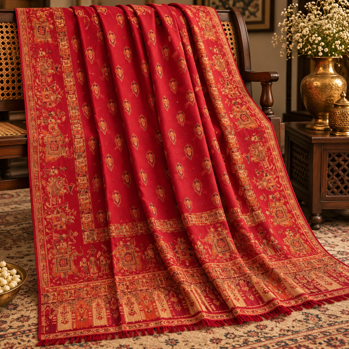 Meher Kani Pashmina Shawl – 0892